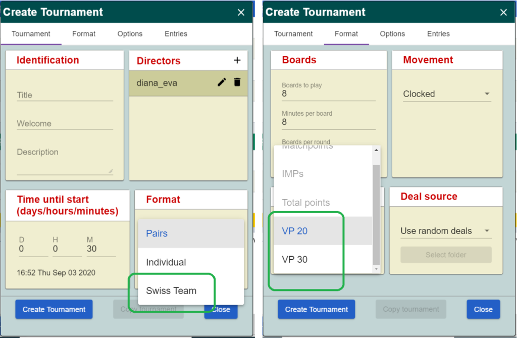 Swiss Teams Tournaments BBO News