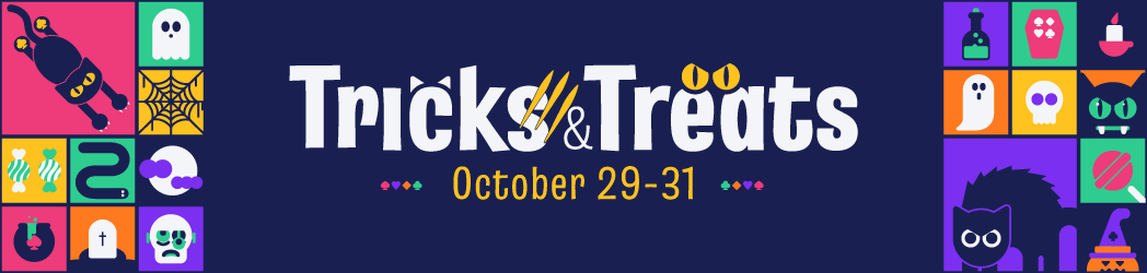 Tricks and Treats: Halloween Bridge from October 29 to 31